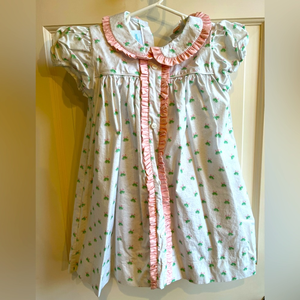 James and Lottie Girls Christmas Bells Dress